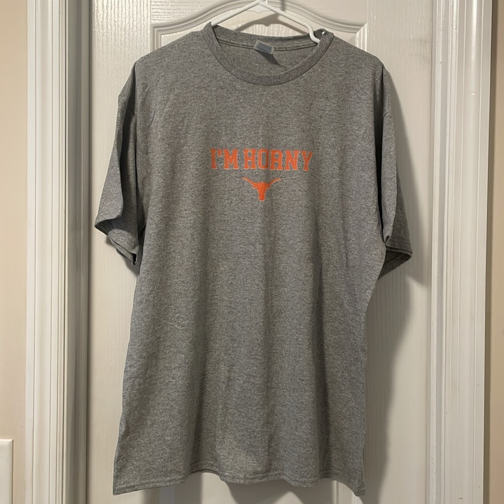 Unisex “I’m Horny” Texas T-shirt - Picture 2 of 9